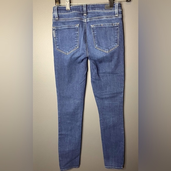 Paige Premium Denim Jeans. Size 24. Nordstrom Saks. EUC. High waisted skinny. - Picture 2 of 2